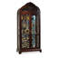 Vitrines en bois massif noisette + verre