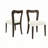 Alaric Mid-Century Modern Rubberwood Dining Chairs-956559178-956559180