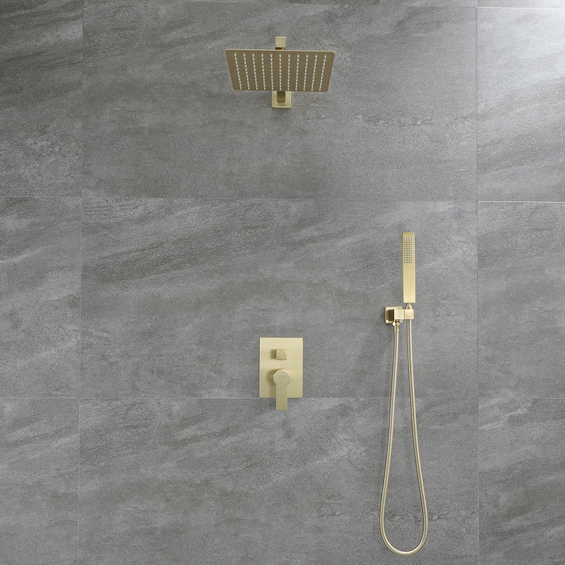 Système de douche complet avec valve brute
