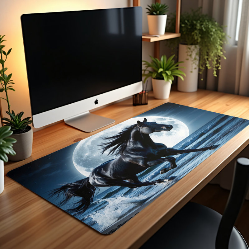 Polyester Desk Pad, 31.5x15.5