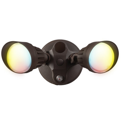 LED Motion Sensor Security Light Dusk to Dawn Color Temperature Selectable