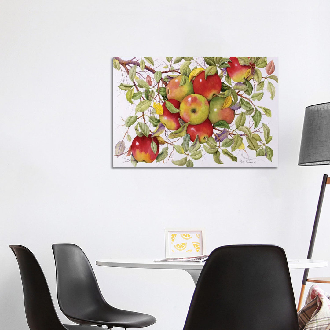 Leinwandbild Apples von Marcia Matcham