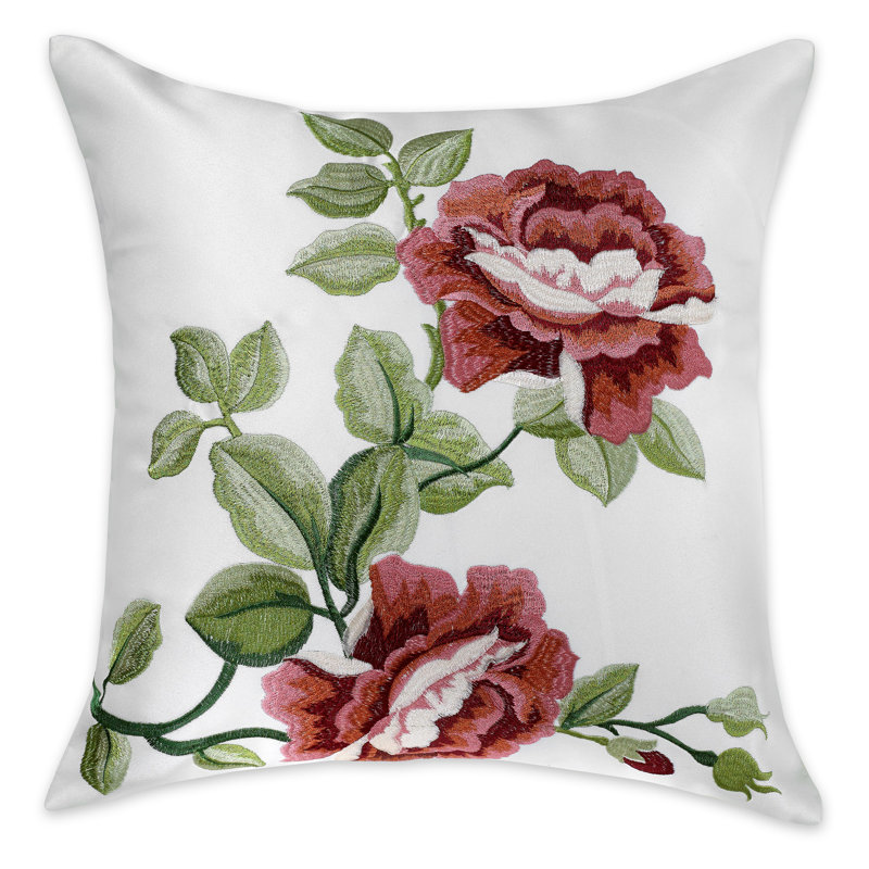 Royal Embroidered Reversible Pillow Cover, Pillow Cover