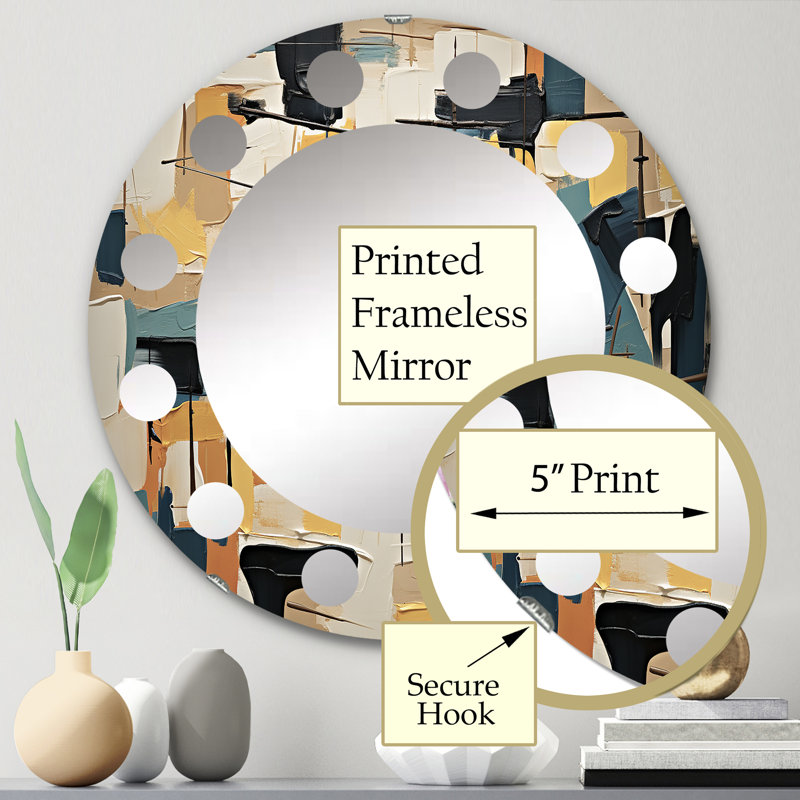 Miroir Zykaria, 24 po x 24 po