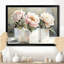 Minimal pivoines dans des cubes blancs I - pivoines, art mural pour le salon-481730017-481730036