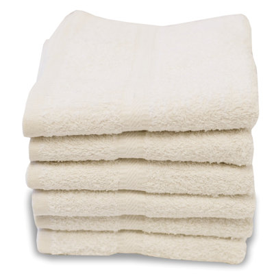 Lightweight Ribbed Hand Towel