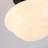 Beryl 1-Light Schoolhouse Opal Glass Mushroom Shaped Flush Mount Ceiling Light-35147684