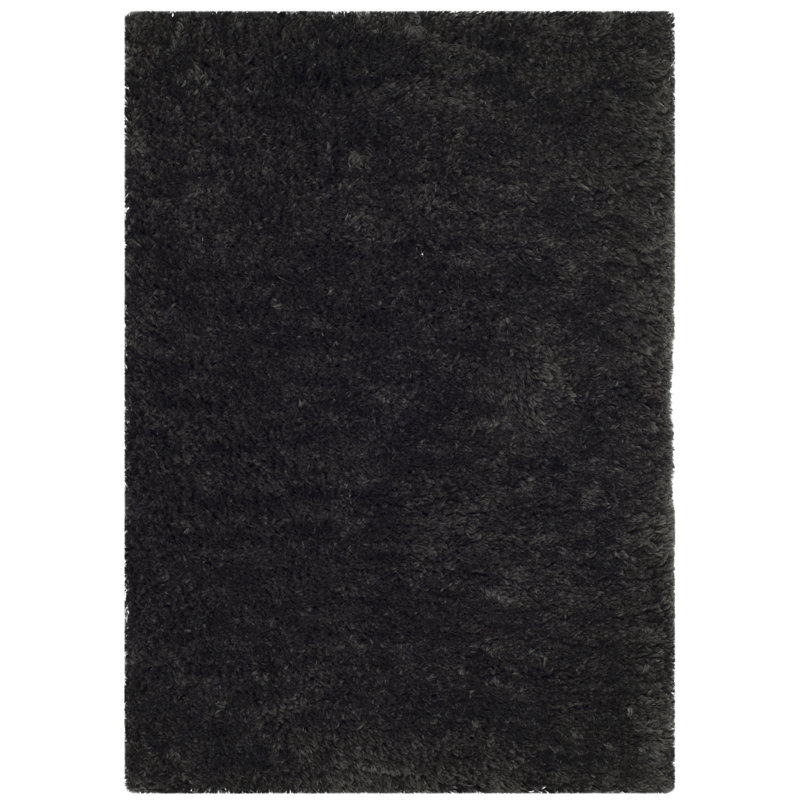 Detweiler Sheep Shag Hand Woven Performance Solid Color Rug, Rectangle 2' x 3'