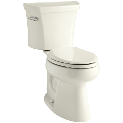 Highline 1.28 GPF Water Efficient Elongated Two-Piece Toilet (Seat Not Included)