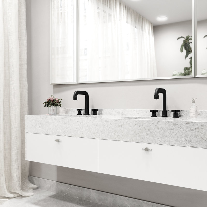 Robinet pour salle de bain Wythe, Noir mat