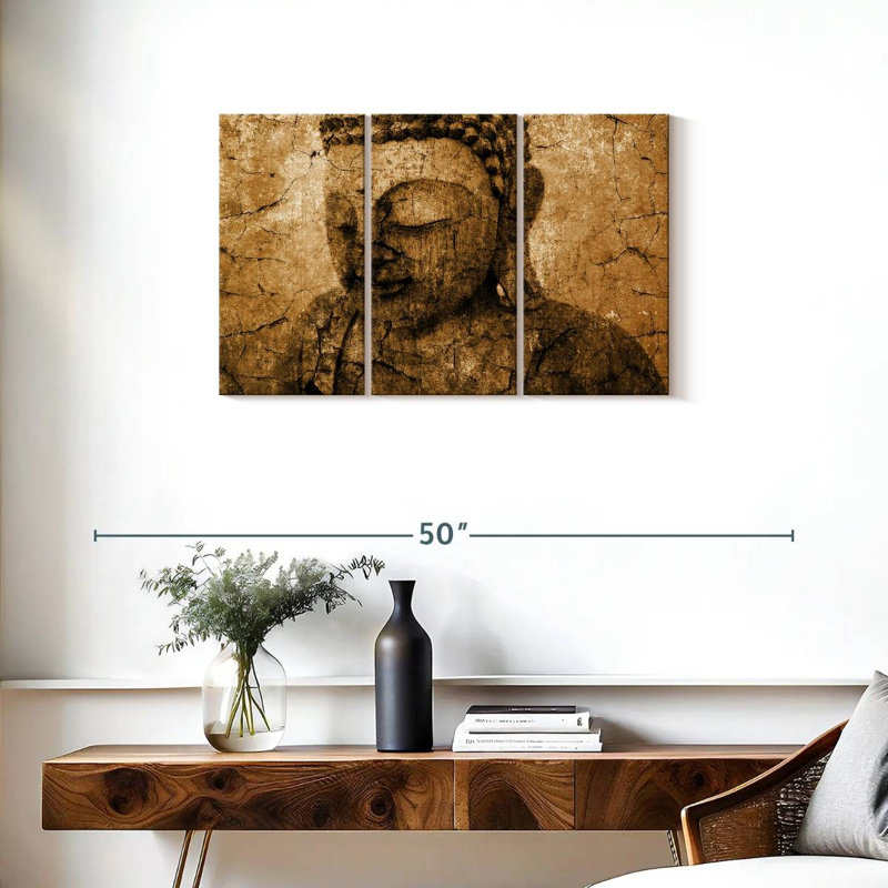 Adella Old Buddha, 20" H x 33" W