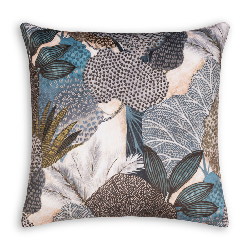 Galera Botanical Breeze Pillow, Ivory Floral