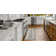 Double Border Machine Tufted Performance Light Gray/White Rug