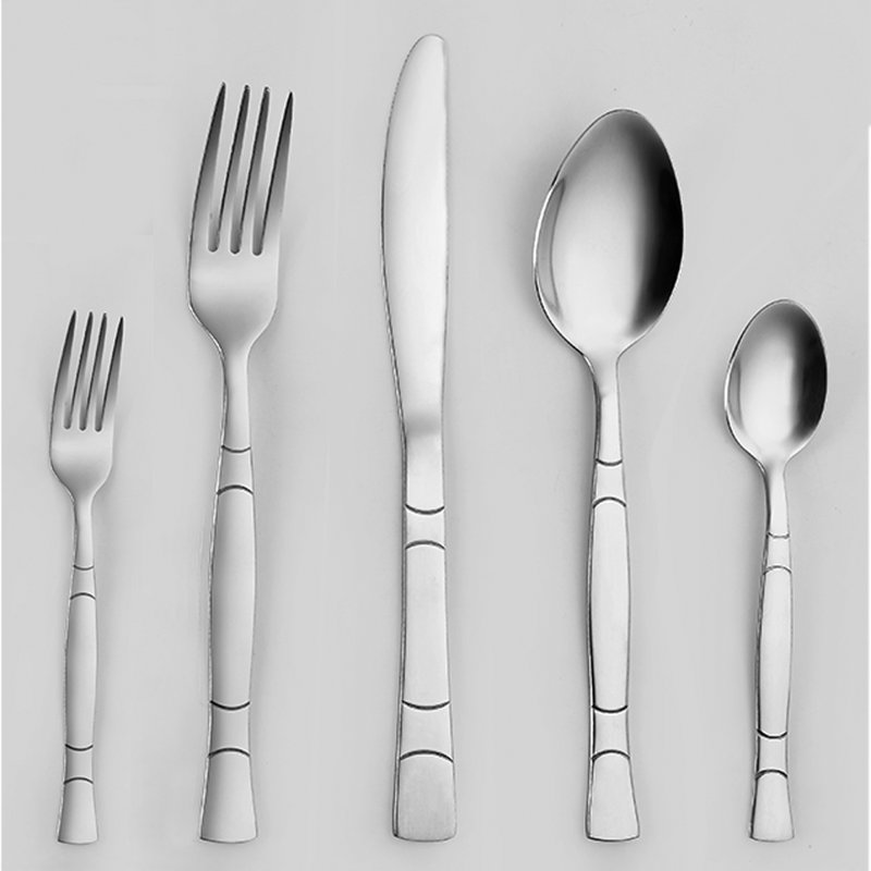 Prep & Savour Abingdon Stainless Steel Flatware Set - Service for 4