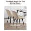Ensemble de 2 chaises de salle à manger en cuir Seferina-2127224142