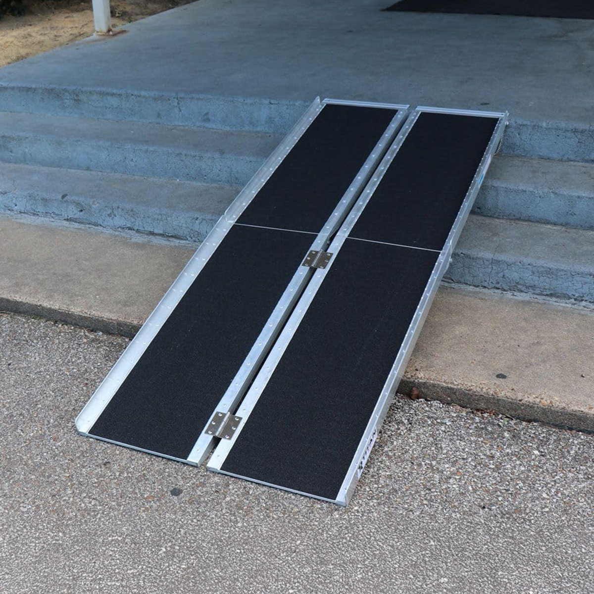 Black Widow Titan Ramps 10 Foot Multi-Fold Aluminum Wheelchair Ramp ...