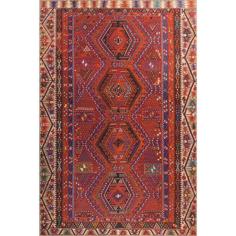 Tapis Caretta, Rectangle 3 pi 8 po x 5 pi 3 po