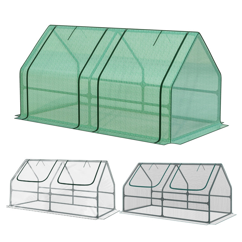 6' W x 3' D Greenhouse