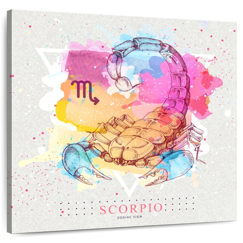 Javetta Scorpio Zodiac Sign, 10" H x 10" W