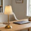 LED Rechargeable Lamp with Shade, 12.8 Inch