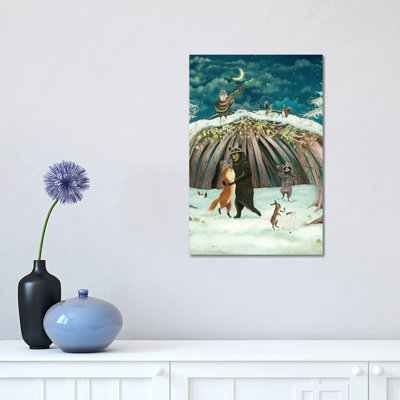 Yuletide Enchantment by Jahna Vashti - Painting on Canvas