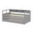 Wood Daybed With 2 Trundles, Storage Shelves, 1 Light For Free And USB Charging Design-371588976