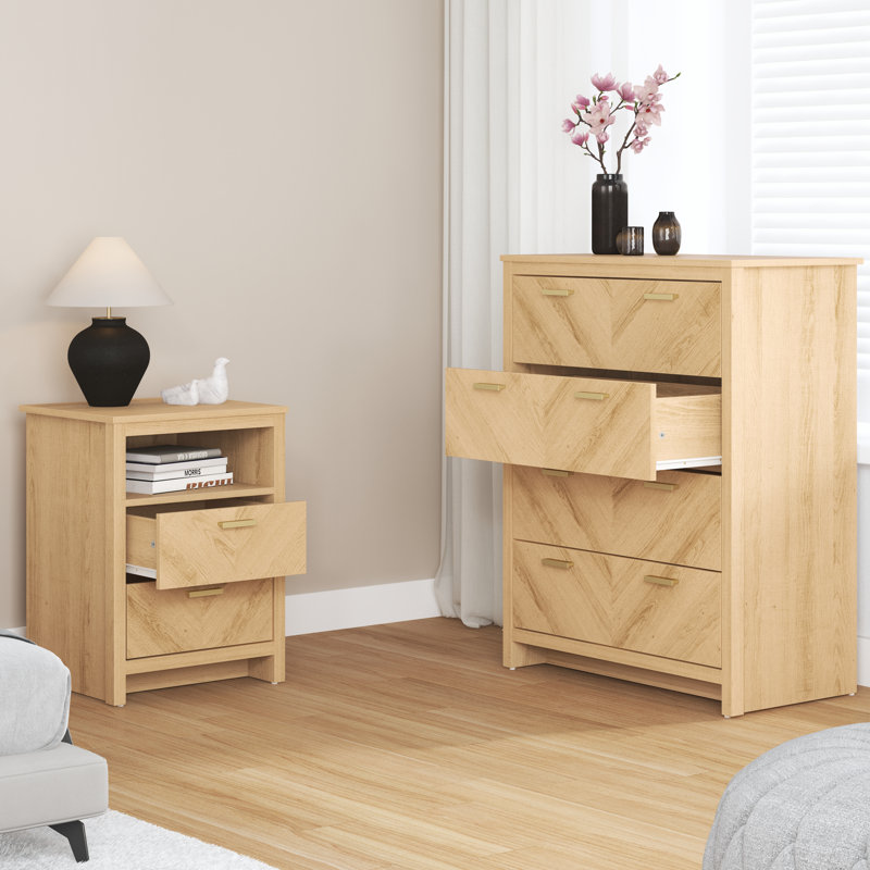 Bonny Storage Duo Set, Oslo Oak