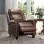 Fauteuil inclinable 33,5 po en cuir véritable-246832709