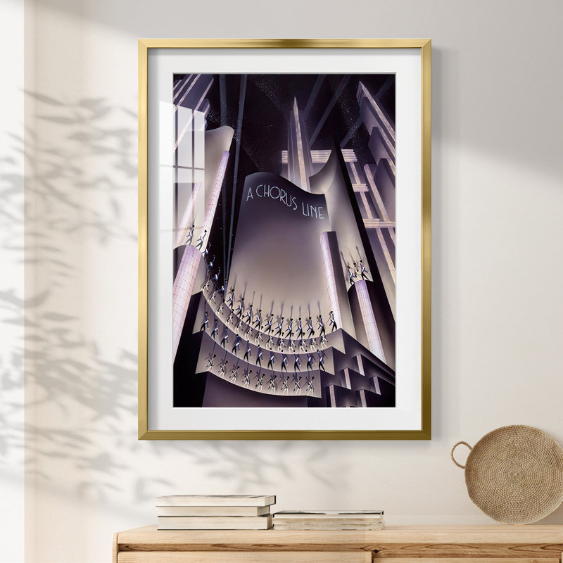 Mediterranean Port I -Gallery Wrapped Canvas, 28.5'' H x 20.5'' W, Gold