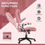 Fauteuil de bureau à massage à haut dossier et vibration avec 6 points de vibration, inclinable et chauffante avec télécommande-1868143886-1852215365
