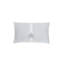 Light Grey Geo Trim Tassel Linen Pillow 12X20 Cover Only