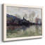 «Flood At Giverny, 1886», reproduction d'art encadrée sur toile par J Paul-1326140115-1326140112