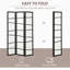 120cm W x 170cm H 3 - Panel Folding Room Divider