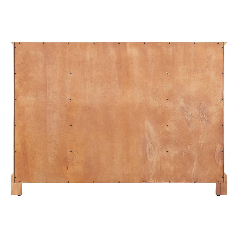 Quen 48" Driftwood Brown Freestanding Vanity with Carrara Marble Top