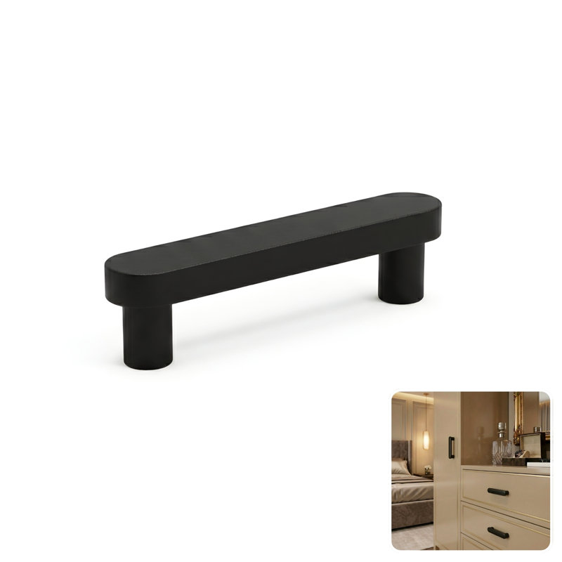 ROUS Hardware Mid-Century Modern Cabinet Handle, White