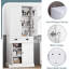 Garde-manger 72 "avec tablettes de porte