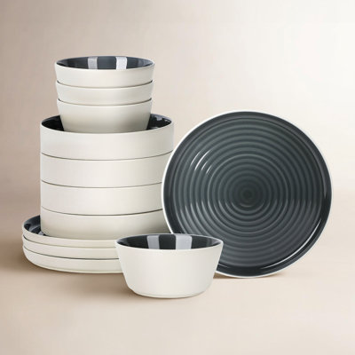 Elica Stoneware Dinnerware Set