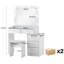 Awa Dressing Table with Mirror