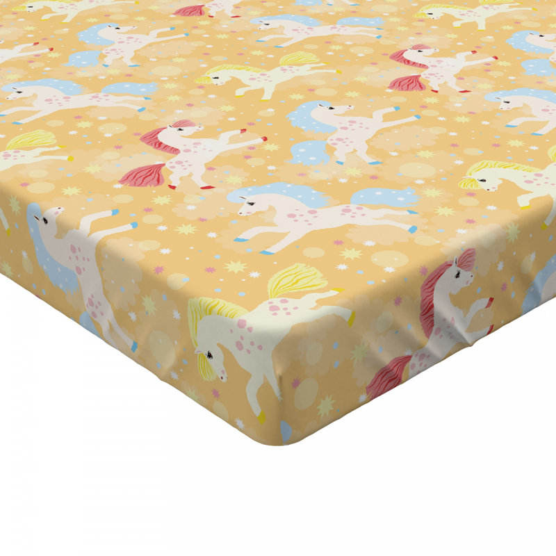 Drap-housse en microfibre, Drap-housse de taille double, À pois