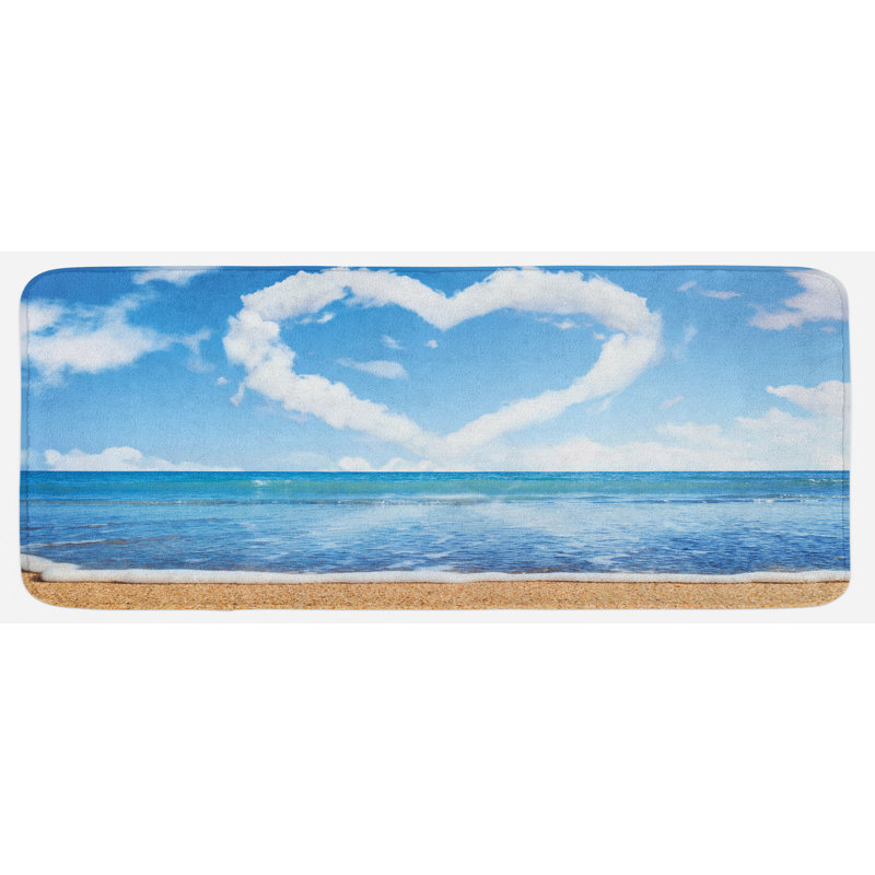 Coastal Synthetic Kitchen Mat