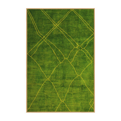 Kysha Washable Abstract Indoor Rug