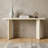 63" Beige Wood Coffee Table-462617004