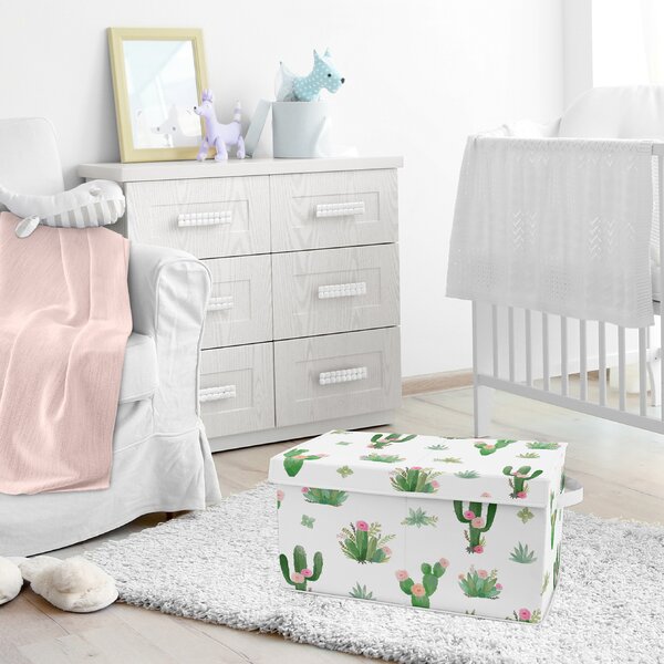 Sweet Jojo Designs Rose Pink Storage Fabric Toy Box By Sweet Jojo Designs &  Reviews