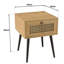 Carncoagh 40cm W Manufactured Wood Bedside Table