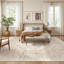 Machine Washable Oriental Floral Non Slip Indoor Area Rug-2096701275-2096701258