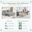 2 Seater Linen Sofa Bed-284399726