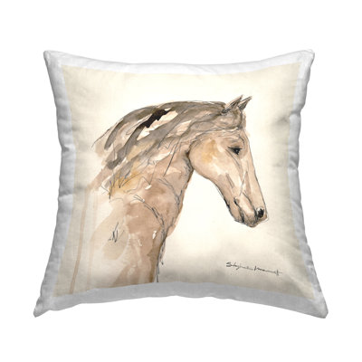 Coussin Stallion Doodle Lines