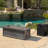Stacy Rectangle Propane Smokeless Fire Pit Table with Hidden Fuel Tank-1652062798