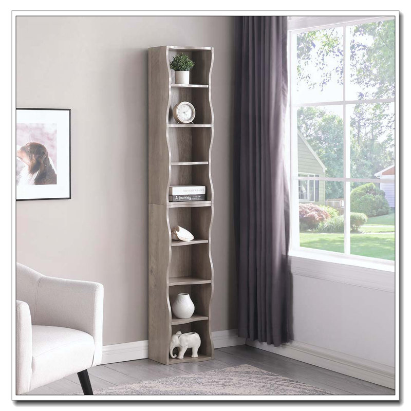 Bibliothèque à 8 niveaux, Gris