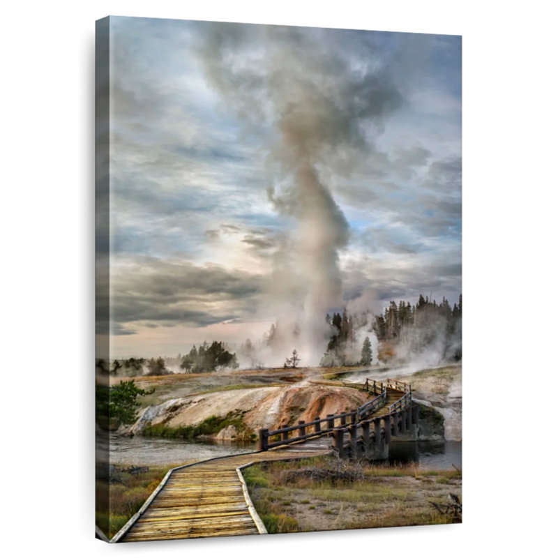 Alvord Old Faithful Eruption, H 51 po x l 34 po